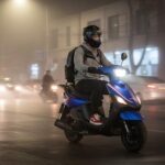 Proposed new two-wheeler safety rules in India including speed alerts and reflective tyres